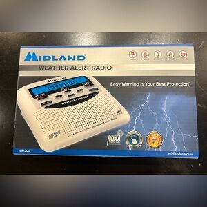 Midland Weather Alert Radio - White